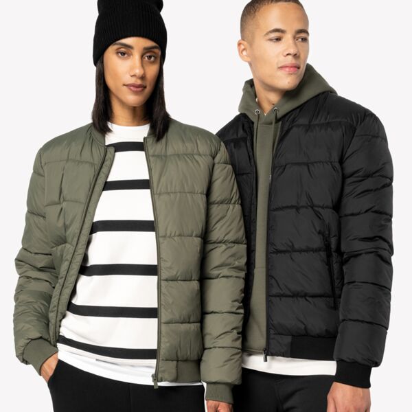 Native Spirit Varsity Collar Padded Jacket Thumbnail