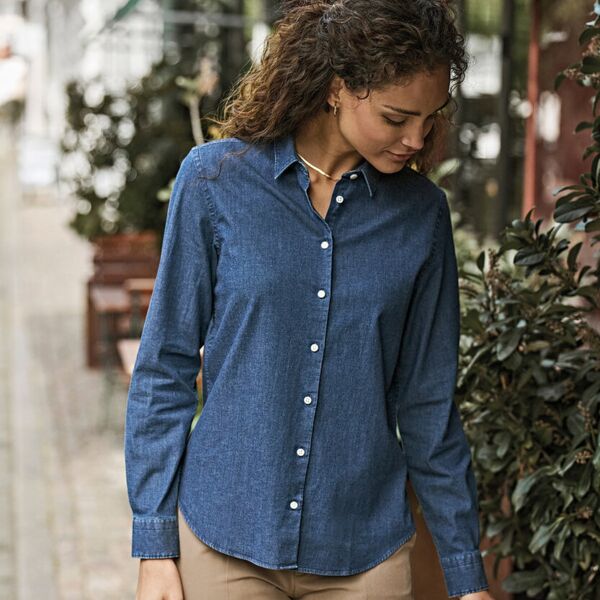 Women’s denim shirt (4005) Thumbnail