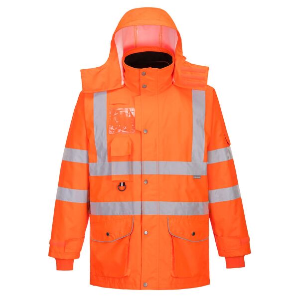     RT27 - Hi-Vis Breathable 7-in-1 Traffic Jacket Thumbnail